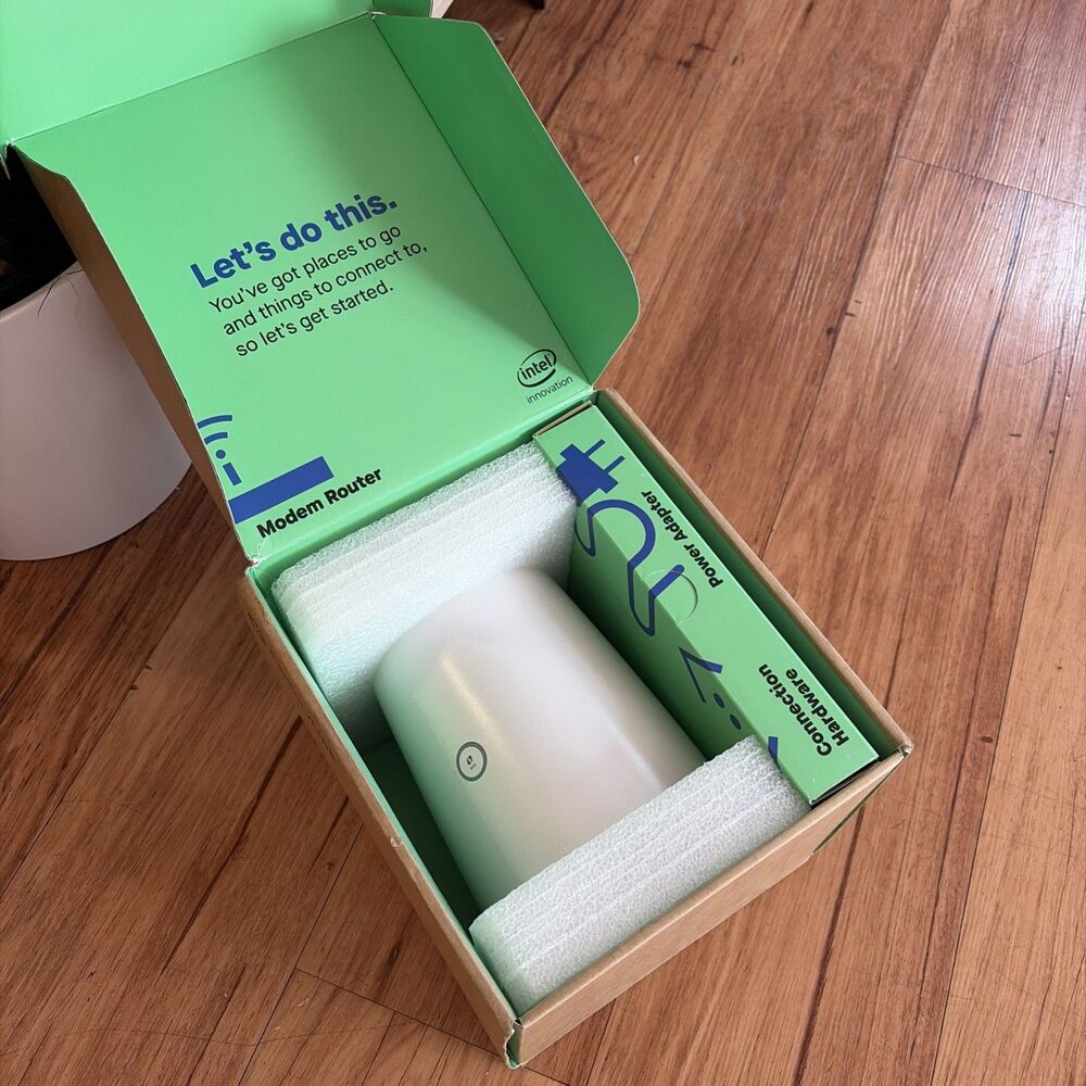 CenturyLink C4000LG Greenwave WiFi 6 DSL Modem Router White